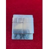 SIGEL BA707 ultra mocne magnesy SuperDym srebrne wymiary 2 x 2 x 3 cm