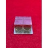 SIGEL BA707 ultra mocne magnesy SuperDym srebrne wymiary 2 x 2 x 3 cm