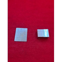 SIGEL BA707 ultra mocne magnesy SuperDym srebrne wymiary 2 x 2 x 3 cm