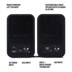 Outlet Fka Brands House of Marley Get Together Duo czarny 2 sztuki stereo