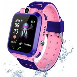 Uszkodzony PTHTECHUS X6 Smartwatch Dziecięcy różowo-fioletowy multi-funkcje
