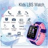 Uszkodzony PTHTECHUS X6 Smartwatch Dziecięcy różowo-fioletowy multi-funkcje