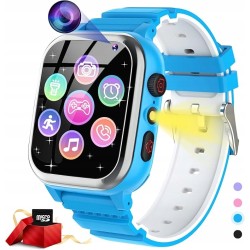 Outlet JUBUNRER Smartwatch dla Dzieci 1,44 Cale Gry, Aparat, Sos, Muzyka