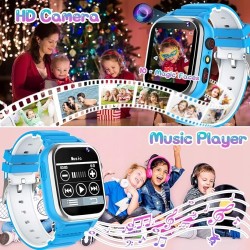 Outlet JUBUNRER Smartwatch dla Dzieci 1,44 Cale Gry, Aparat, Sos, Muzyka