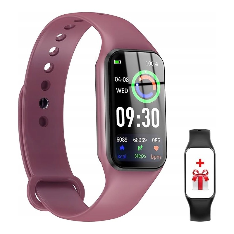 Outlet Smartband Baolubao 1.47 Calowy ciemny fiolet zestaw multi-function Outlet Smartband Baolubao 1.47 Calowy ciemny fiolet zestaw multi-function