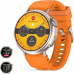Uszkodzony Smartwatch AMZSA gt88 pomarańczowy sport komunikacja 1,52 calowy