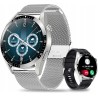 Uszkodzony VOIGOO SMARTWATCH ZEGAREK SPORTOWY MĘSKI srebrny 1,32 calowy
