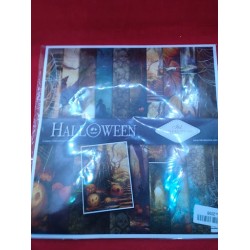 Outlet Zestaw papierów ITD Collection wielokolorowy 30 x 30 cm Halloween
