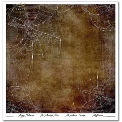 Outlet Zestaw papierów ITD Collection wielokolorowy 30 x 30 cm Halloween