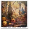 Outlet Zestaw papierów ITD Collection wielokolorowy 30 x 30 cm Halloween