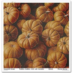 Outlet Zestaw papierów ITD Collection wielokolorowy 30 x 30 cm Halloween