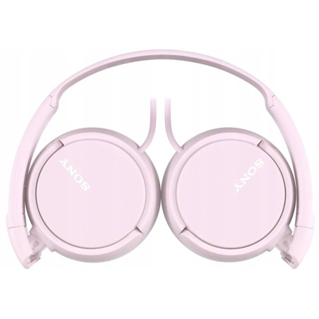 Outlet Słuchawki nauszne Sony MDR-ZX110AP różowy / szary 27dB lekkie 210g