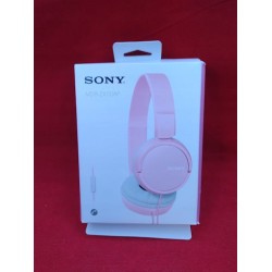 Outlet Słuchawki nauszne Sony MDR-ZX110AP różowy / szary 27dB lekkie 210g