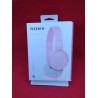 Outlet Słuchawki nauszne Sony MDR-ZX110AP różowy / szary 27dB lekkie 210g