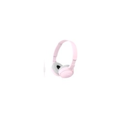 Outlet Słuchawki nauszne Sony MDR-ZX110AP różowy / szary 27dB lekkie 210g