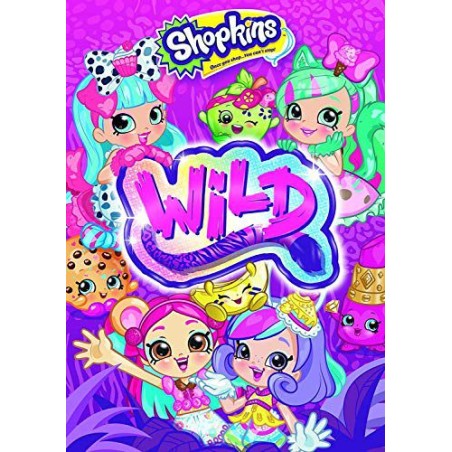 Outlet Shopkins Wild Style płyta DVD dla dzieci znajdź swój dziki styl OPIS