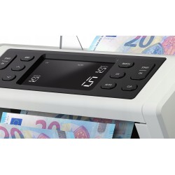 Outlet Liczarka do banknotów Safescan szara prosta obsługa wyświetlacz LCD