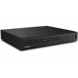 Outlet Odtwarzacz DVD Philips EP 200 2000 series czarny zestaw OPIS retro