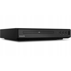 Outlet Odtwarzacz DVD Philips EP 200 2000 series czarny zestaw OPIS retro