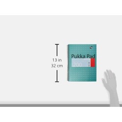 Outlet Kołonotes A4 Pukka 200 kartek miękka oprawa zbindowany linia szkoła