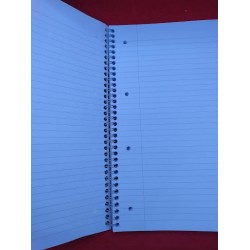 Outlet Kołonotes A4 Pukka 200 kartek miękka oprawa zbindowany linia szkoła