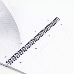 Outlet Kołonotes A4 Pukka 200 kartek miękka oprawa zbindowany linia szkoła