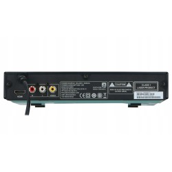 Outlet Odtwarzacz DVD Philips EP 200 2000 series czarny zestaw OPIS retro