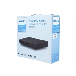 Outlet Odtwarzacz DVD Philips EP 200 2000 series czarny zestaw OPIS retro