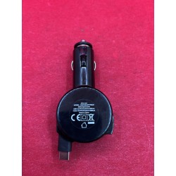 Outlet Aiino Aiab1U24A ładowarka samochodowa 1 USB 2.4 A z kablem USB-C