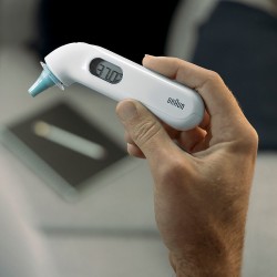 Termometr elektroniczny Braun ThermoScan3 IRT3030 biały OPIS