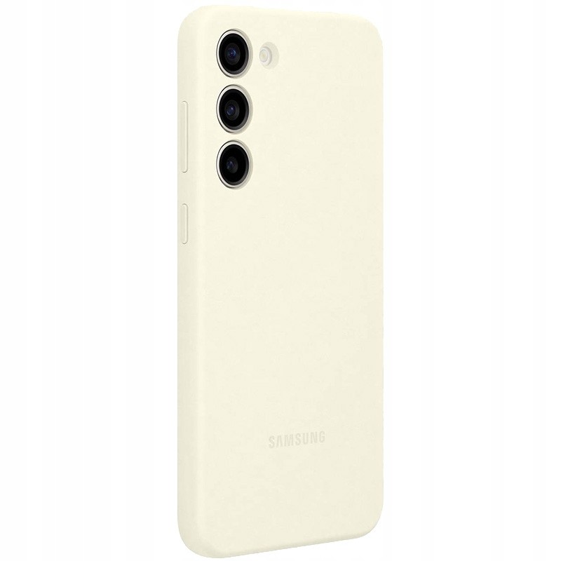 Outlet PLECKI ETUI SILICONE CASE DO SAMSUNG GALAXY S23 PLUS KREMOWE