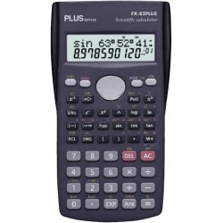 USZKODZONY Kalkulator naukowy PLUS OFFICE FX82PLUS black OPIS multi-funkcje