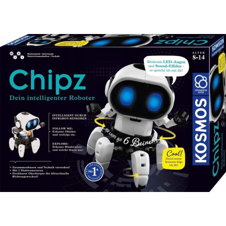 KOSMOS 62100 CHIPZZ TWÓJ INTELIGENTNY ROBOT wiek 8+ zasilanie bateryjne