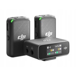 Outlet Mikrofon pojemnościowy DJI Mic1 zasięg do 250m 2 kanałowe nagrywanie