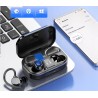 Uszkodzone Słuchawki wireless douszne POMUIICC Q53 OPIS czarne Bluetooth