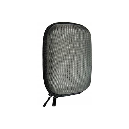 Outlet Bilora Twarda torebka Shellbag, szara, z zamkiem, na Canon Ixus 185