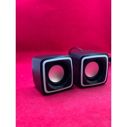 Outlet Zestaw głośników 2.0 Mars Gaming MSCUBE 8 W czarny