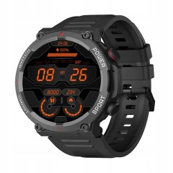 Uszkodzony BLACKVIEW W50 SMARTWATCH BLUETOOTH 5.3 SPORTOWY IP68 WYTRZYMAŁY