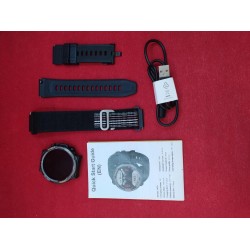 Uszkodzony BLACKVIEW W50 SMARTWATCH BLUETOOTH 5.3 SPORTOWY IP68 WYTRZYMAŁY