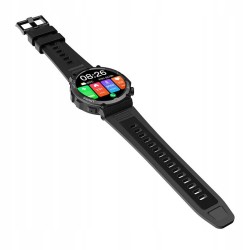 Uszkodzony BLACKVIEW W50 SMARTWATCH BLUETOOTH 5.3 SPORTOWY IP68 WYTRZYMAŁY