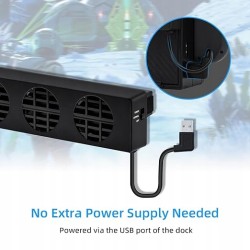 Outlet zewnętrzne chłodzenie do konsoli Nintendo Switch USB Mcbazel DOBE