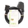 Outlet M486 NETIS Kabel SCART VIDEO CZARNY 2 metry CVGL31550BK20 czarny