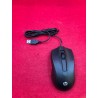 Outlet Mysz HP Wired Mouse 100 przewodowa czarna rozdzielczość 1600dpi OPIS