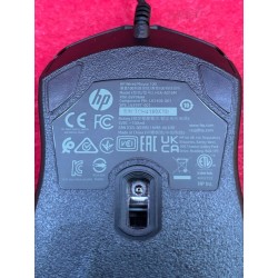 Outlet Mysz HP Wired Mouse 100 przewodowa czarna rozdzielczość 1600dpi OPIS