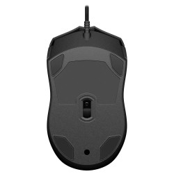 Outlet Mysz HP Wired Mouse 100 przewodowa czarna rozdzielczość 1600dpi OPIS