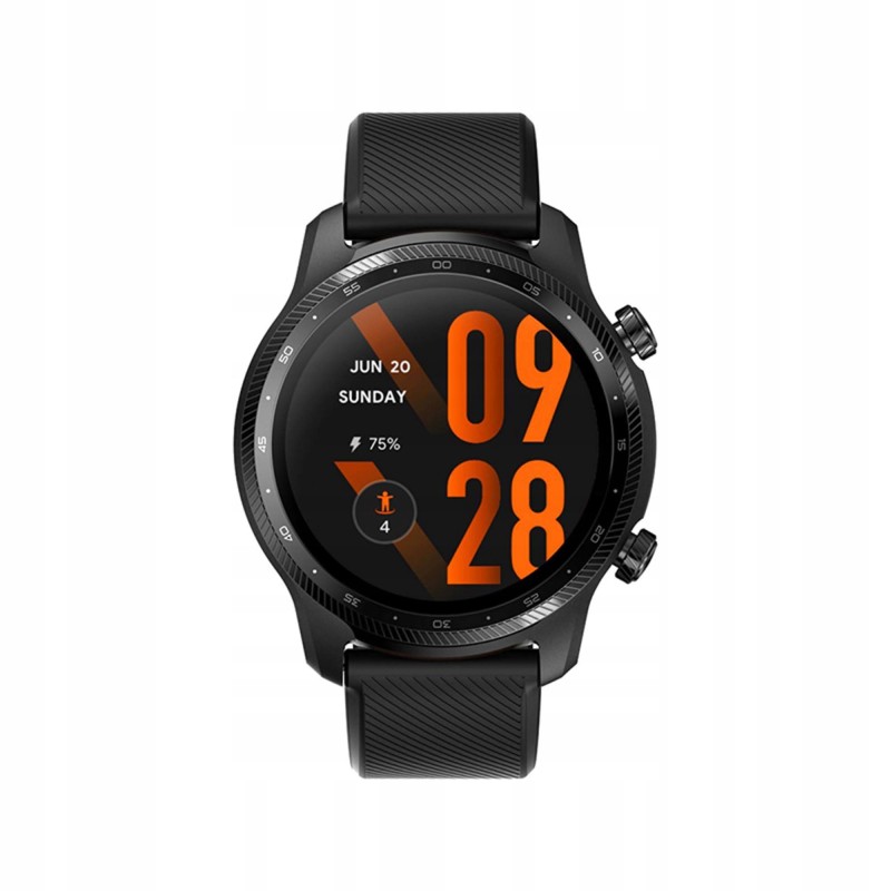 Outlet Smartwatch Mobvoi TicWatch Pro 3 Ultra GPS czarny google asystent