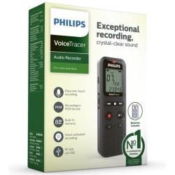 Outlet Philips VoiceTracer 8 kHz Czarny