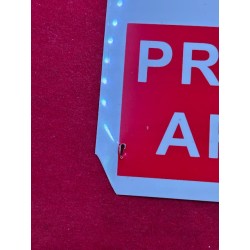 Outlet pubblimania ZAKAZ PARKOWANIA Tablica aluminiowa w języku hiszpańskim