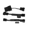 Outlet Wentylator Tacens 120mm x 120 mm TACAURA2-120PRO biało/czarny do PC