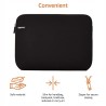 Outlet Amazon Basics Torba na laptopa 14" Laptop Sleeve NC1303153 Czarna